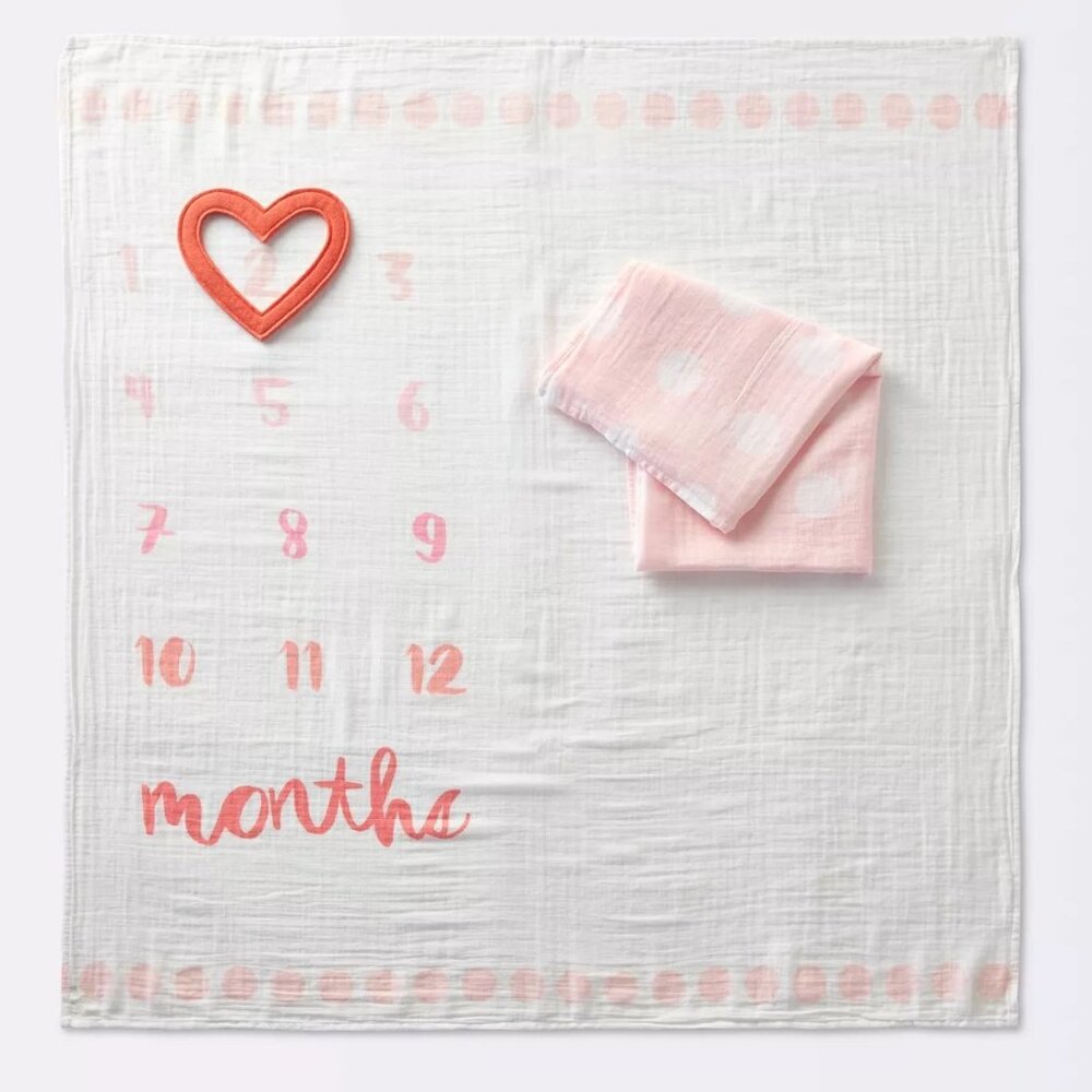 Muslin Blanket and Frame Set - Cloud Island